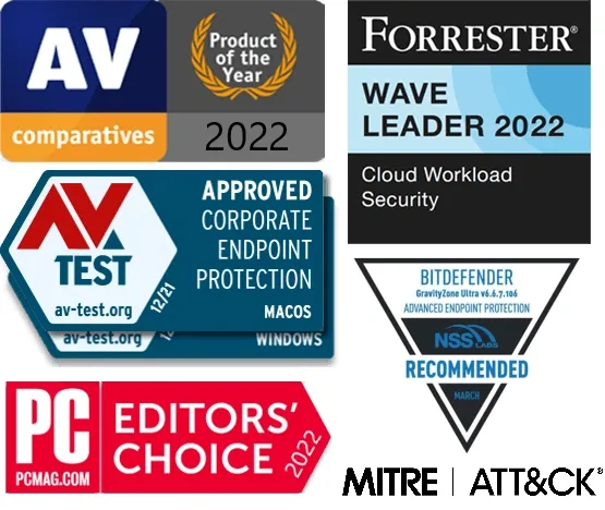 Premios Antivirus BitDefender antivirus 2022