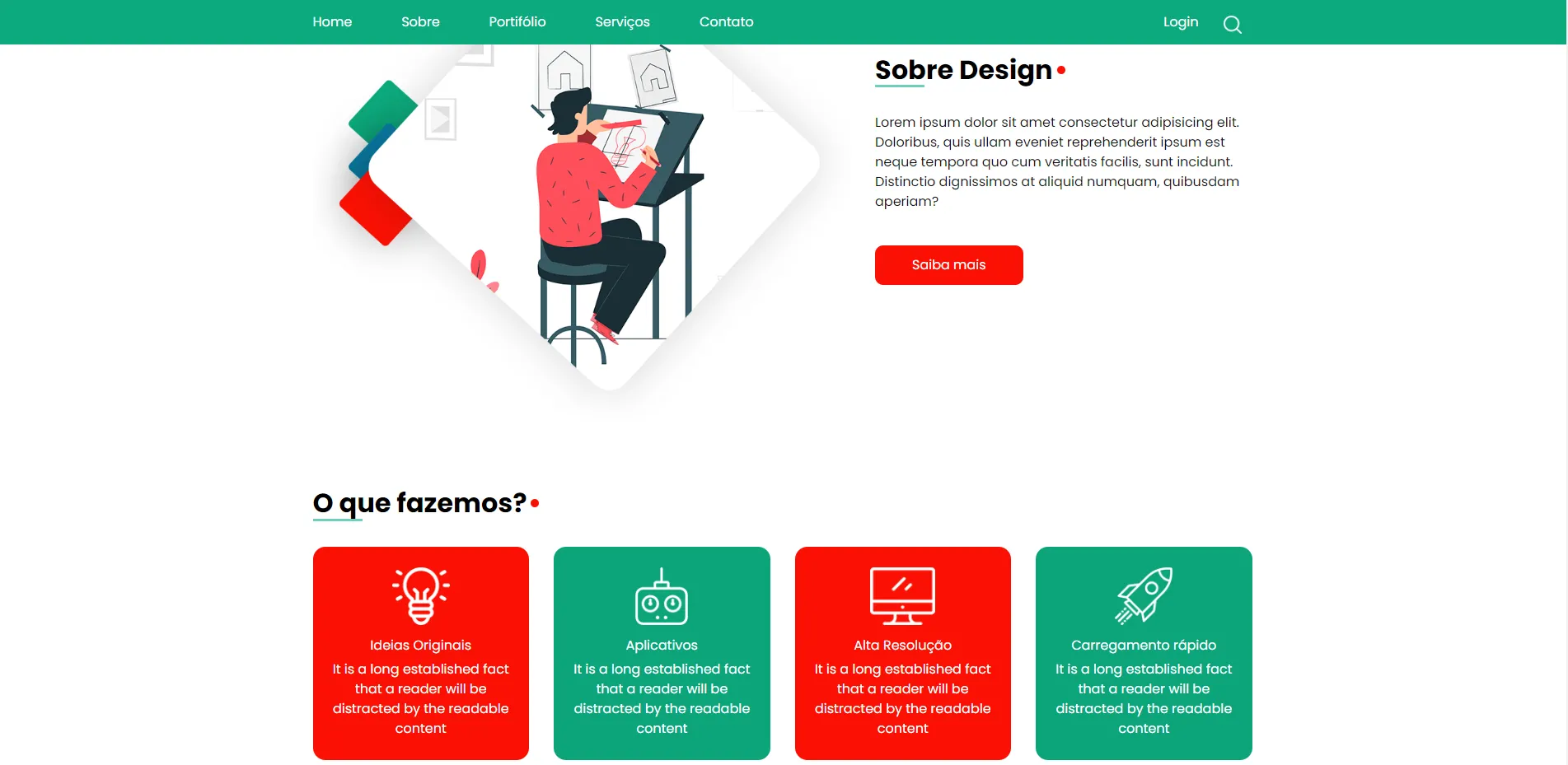 Template para Designers